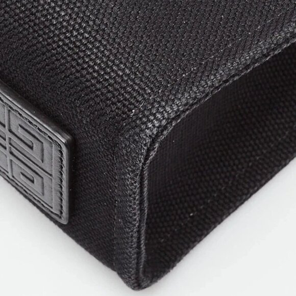 Givenchy Black Canvas Mini G Shopping Tote Bag - Picture 4 of 11